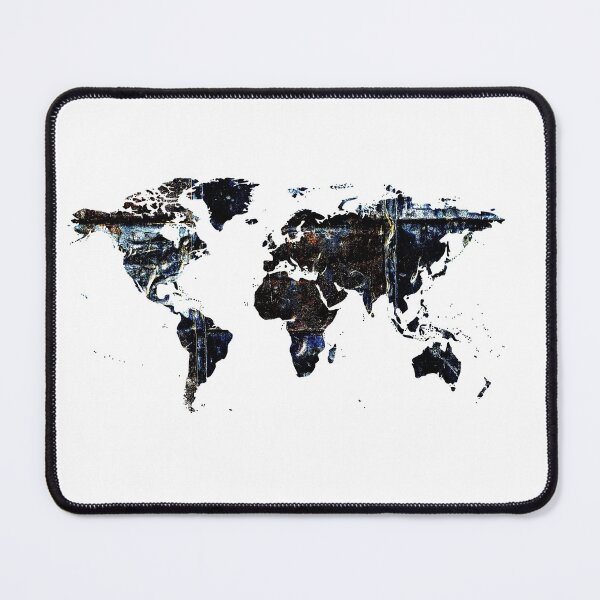 Item preview, World map poster designed and sold by 2MB-.