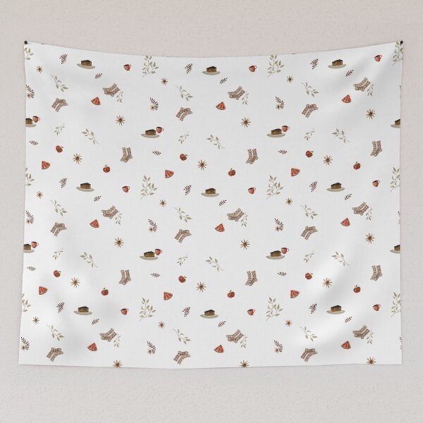 Item preview, Hygge cozy stuff surface pattern designed and sold by rudakropka.