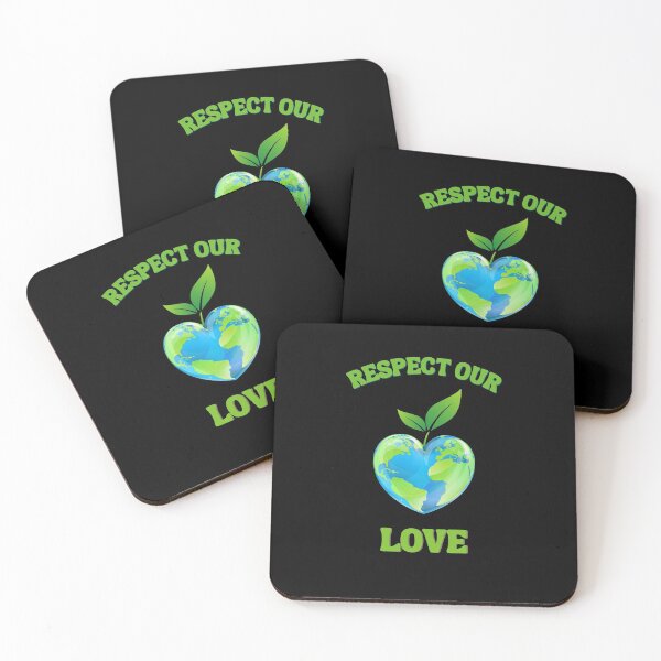 Item preview, respect our love earth heart - earth day designed and sold by saytinh.