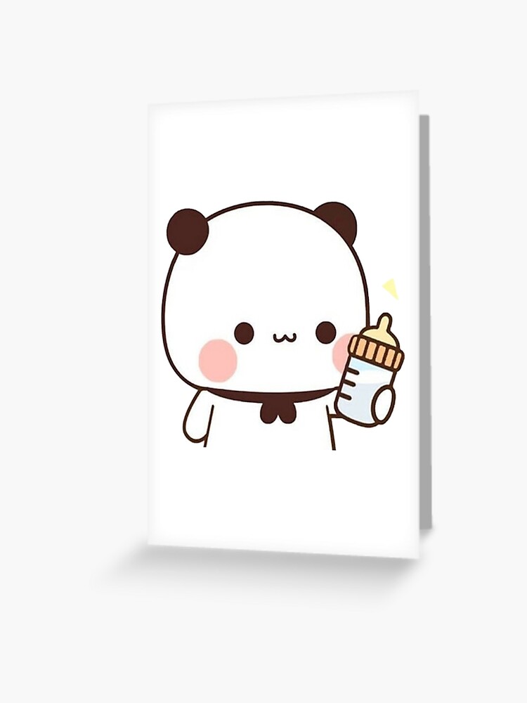 Bubu Takes Care Of Dudu - Gives Milk for Dudu | Greeting Card