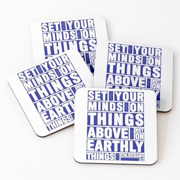 Item preview, Colossians 3:2 Set Your Minds designed and sold by plushism.
