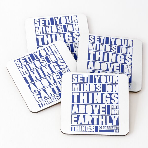 Item preview, Colossians 3:2 Set Your Minds designed and sold by plushism.