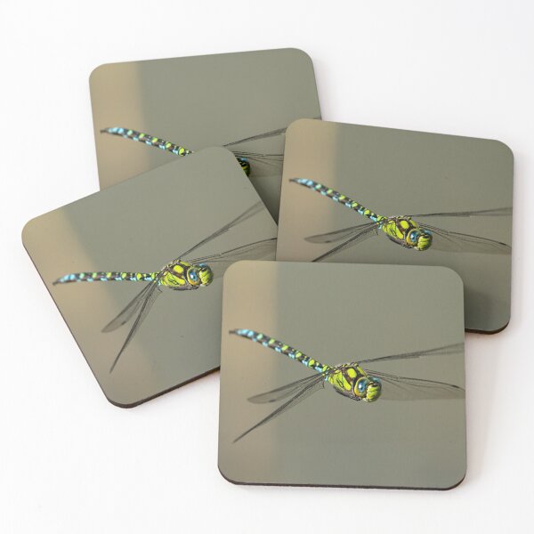 Item preview, A blue hawker dragonfly in flight on a sunny day in summer designed and sold by Stefan Rotter.