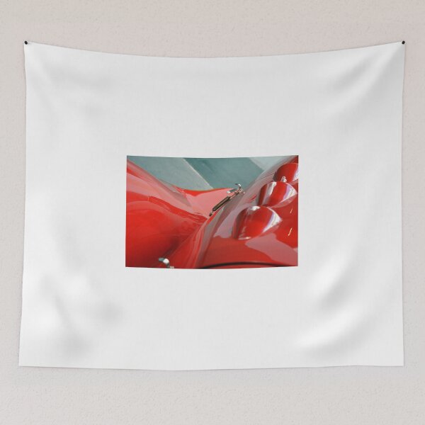 Item preview, Detail of classic shining red car designed and sold by oanaunciuleanu.