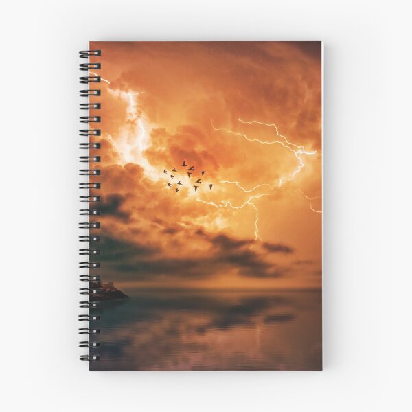 Item preview, Orange lightning designed and sold by Zip-Zup.