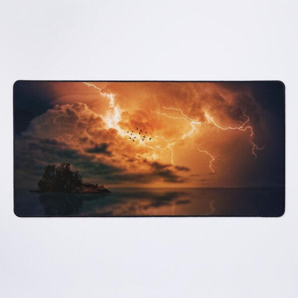 Item preview, Orange lightning designed and sold by Zip-Zup.