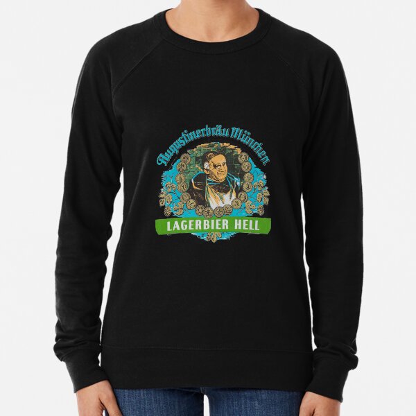 Augustiner Munich Beer...Lagerbier Hell Classic Lightweight Sweatshirt