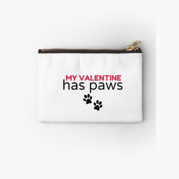 Item preview, Copy of my valentine has paws funny Valentines day gift for girlfriend, women, wife, dogs lover designed and sold by Mehdi Art.