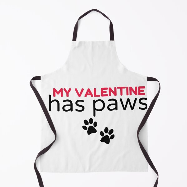 Item preview, Copy of my valentine has paws funny Valentines day gift for girlfriend, women, wife, dogs lover designed and sold by Mehdi Art.