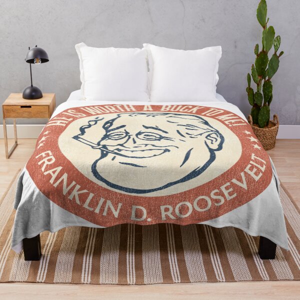 Item preview, FDR Franklin Delano Roosevelt is Worth a Buck! designed and sold by ourkid.