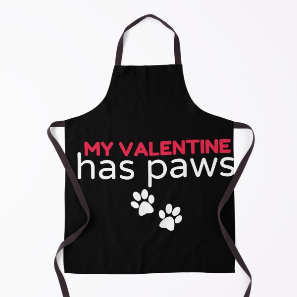Item preview, my valentine has paws funny Valentines day gift for girlfriend, women, wife, dogs lover designed and sold by Mehdi Art.