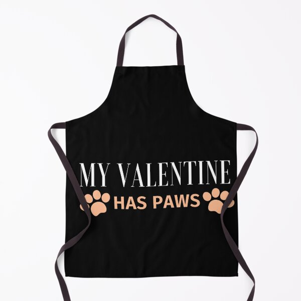 Item preview, my valentine has paws funny Valentines day gift for girlfriend, women, wife, dogs lover designed and sold by Mehdi Art.