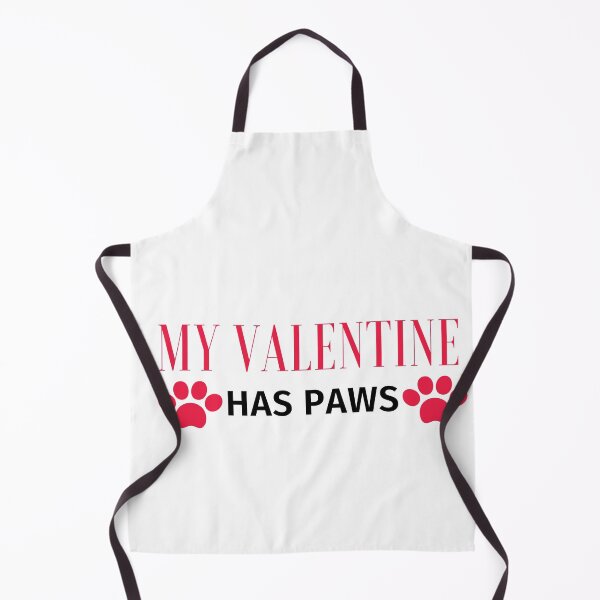 Item preview, my valentine has paws funny Valentines day gift for girlfriend, women, wife, dogs lover designed and sold by Mehdi Art.
