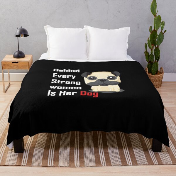 Item preview, Behind Every Strong Women Is Her Dog designed and sold by veerudesigns.