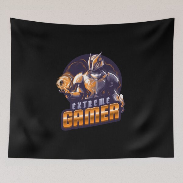 Item preview, Extreme Gamer with Powerful Warrior designed and sold by PRIVARSHU.