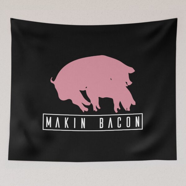 Item preview, Bacon T-ShirtMakin Bacon Pork Breakfast BBQ designed and sold by PhamHungJQK.