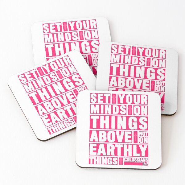 Item preview, Colossians 3:2 Set Your Minds designed and sold by plushism.