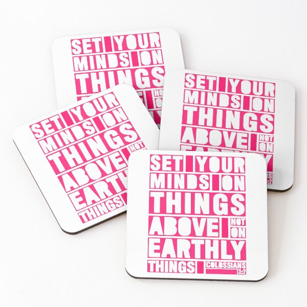 Item preview, Colossians 3:2 Set Your Minds designed and sold by plushism.