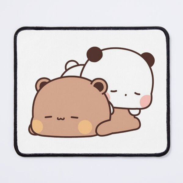 INSTOCK BUBU DUDU BEAR PANDA OFFICE WFH GADGET ACCESSORIES LAPTOP COMPUTER  GIFT COMPUTER MOUSE MOUSEPAD COUPLE HAPPY, Computers & Tech, Parts &  Accessories, Mouse & Mousepads on Carousell