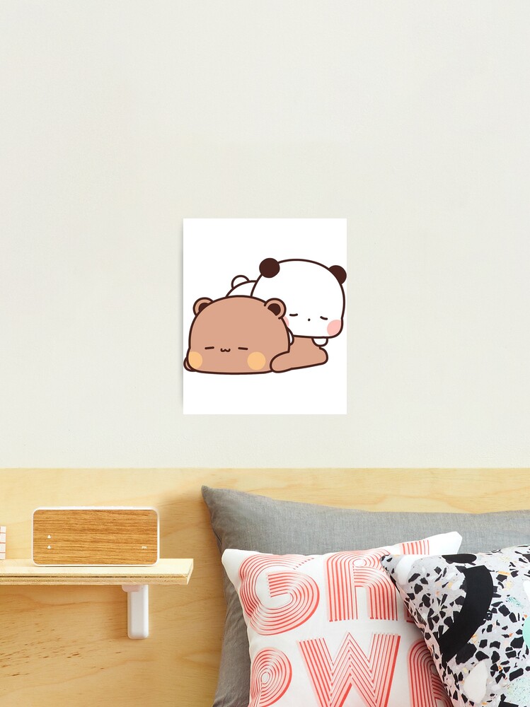 Cute Bubu And Dudu Are Sleeping Photographic Print for Sale by Collins  Gonzales