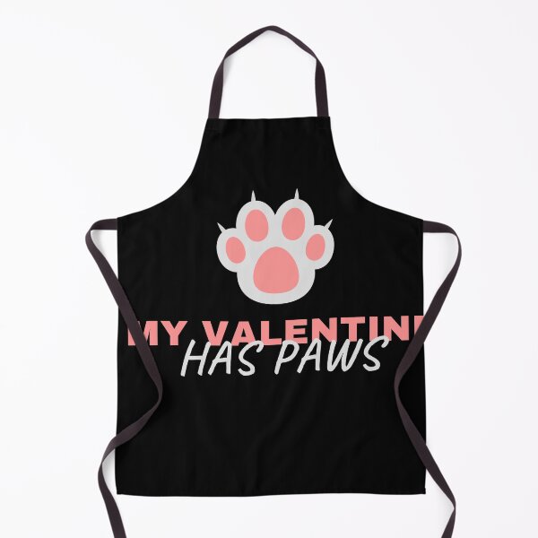 Item preview, my valentine has paws funny Valentines day gift for girlfriend, women, wife, dogs lover designed and sold by Mehdi Art.