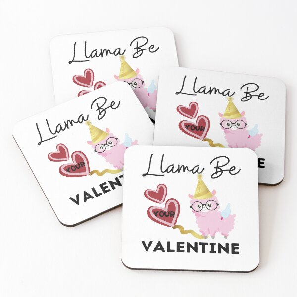 Item preview, Llama Be Your Valentine-Cute llama loves designed and sold by AmeliaStore1.