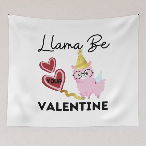 Item preview, Llama Be Your Valentine-Cute llama loves designed and sold by AmeliaStore1.