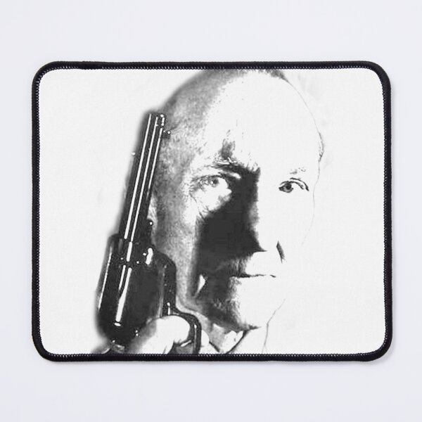 Item preview, William S. Burroughs con pistola designed and sold by Zone-T.