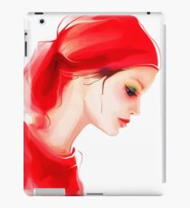 Fashion woman portrait iPad Case/Skin