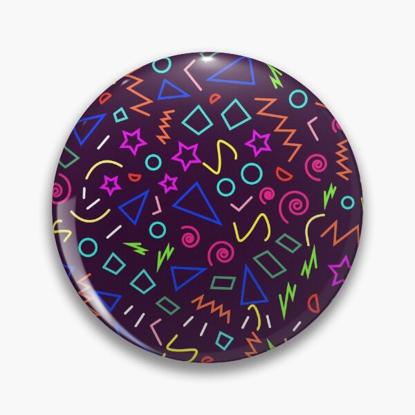 Item preview, colorful Memphis pattern designed and sold by Starlordstore.