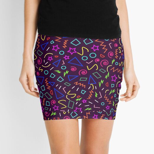 Item preview, colorful Memphis pattern designed and sold by Starlordstore.