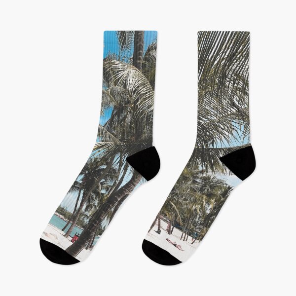 Item preview, Palm Tree By The Beach - Palm Trees Blue Sky designed and sold by Delandor.
