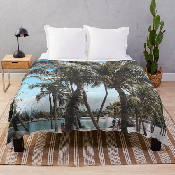 Item preview, Palm Tree By The Beach - Palm Trees Blue Sky designed and sold by Delandor.