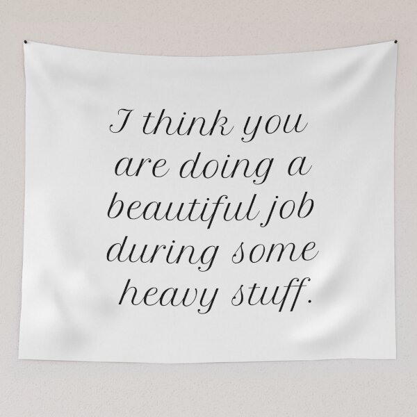 Item preview, I think you are doing a beautiful job during some heavy stuff.  designed and sold by successmom.