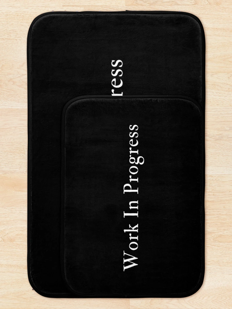 Thumbnail 5 of 6, Bath Mat, Work In Progress designed and sold by TheKnightWriter.
