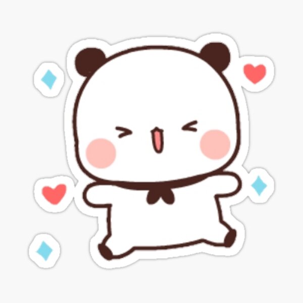 Bubu Dudu Valentine Stickers for Sale