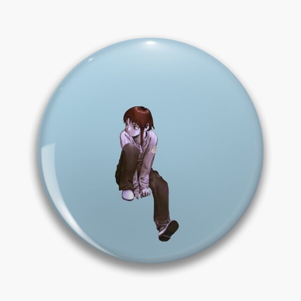 Item preview, Slacker Lain Sticker designed and sold by GiovaniBorges.