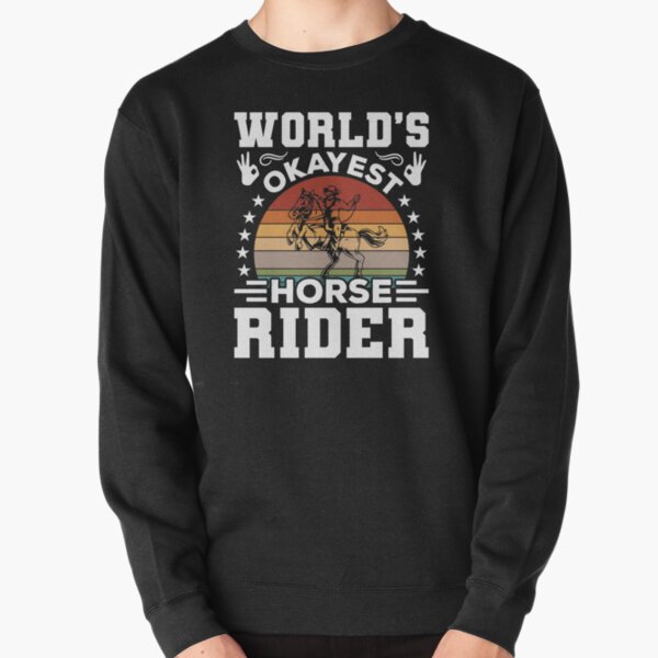 Item preview, World's Okayest Horse Rider Shirt, Funny Horse Shirt, Equestrian Shirt, Horse Lover Shirt, Horse Gift, Horseback Riding, Equestrian Gift designed and sold by aymob.