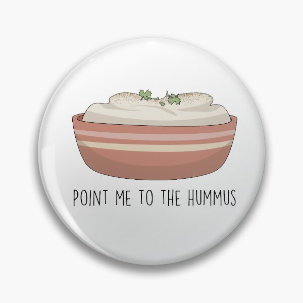 Item preview, Hummus Art "Point me to the Hummus" designed and sold by TASORA.