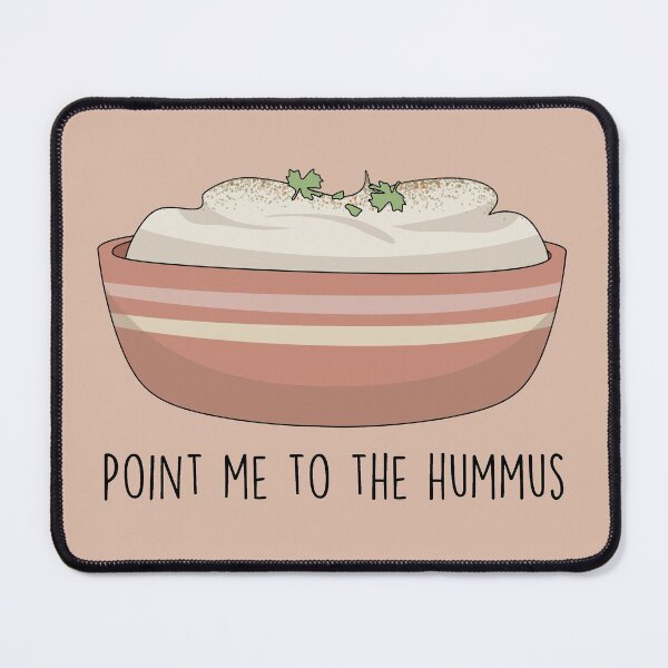 Item preview, Hummus Art "Point me to the Hummus" designed and sold by TASORA.
