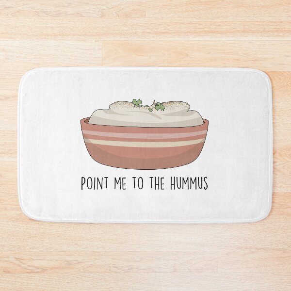 Item preview, Hummus Art "Point me to the Hummus" designed and sold by TASORA.