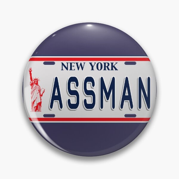 Item preview, Assman License Plate designed and sold by Alema Art.