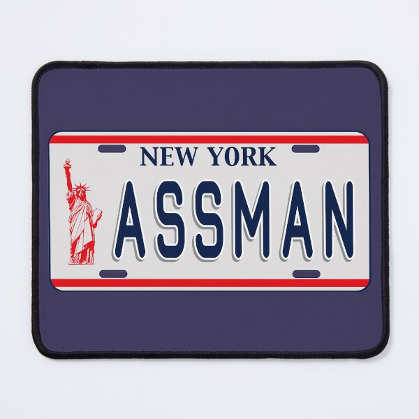 Item preview, Assman License Plate designed and sold by Alema Art.
