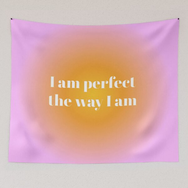 Item preview, I am perfect the way I am ❤️‍? designed and sold by Liiiiiiiiv.