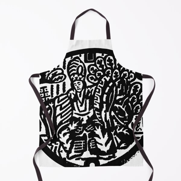Item preview, Ceremony in Japan depicted on manhole - black designed and sold by mattraski.