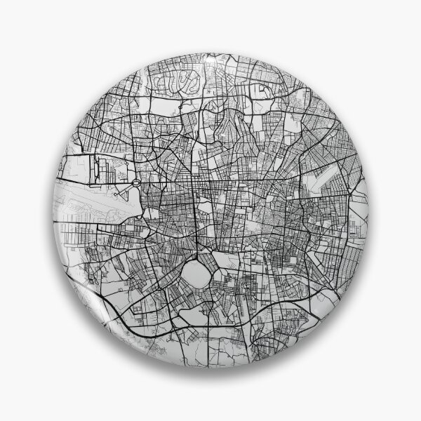 Artikelvorschau, Teheran Stadtplan von Iran - Licht entworfen und verkauft von deMAP.