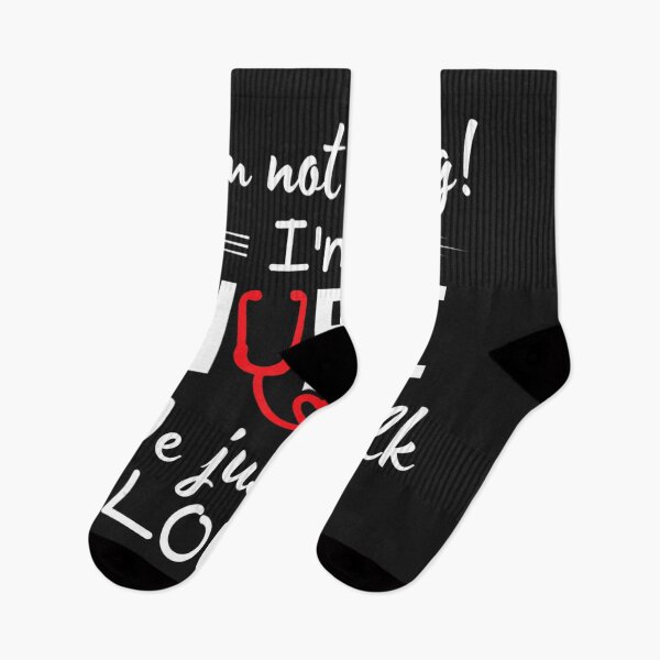 Item preview, Im Not Yelling Im A Nurse We Just Talk Loud Funny designed and sold by RussellMay22.