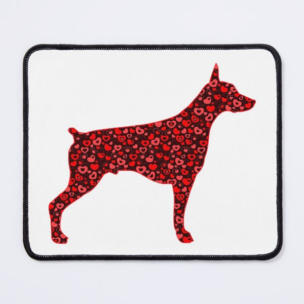 Item preview, Black Valentine Doberman designed and sold by SwnCreations.
