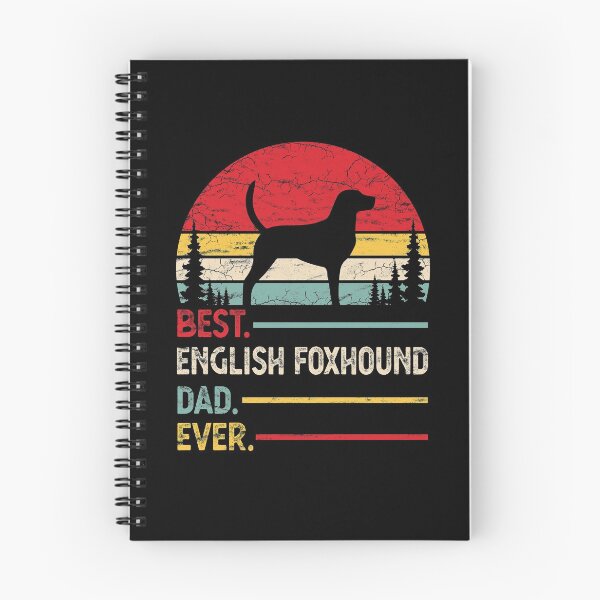 Item preview, Vintage Best English Foxhound Dad Ever designed and sold by rafaeltto.