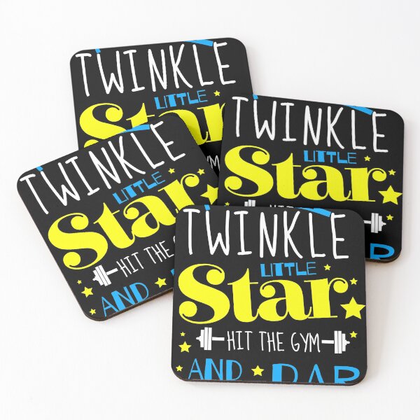 Item preview, Twinkle winkle little star hit the gym and lift a bar  designed and sold by adenicholls.